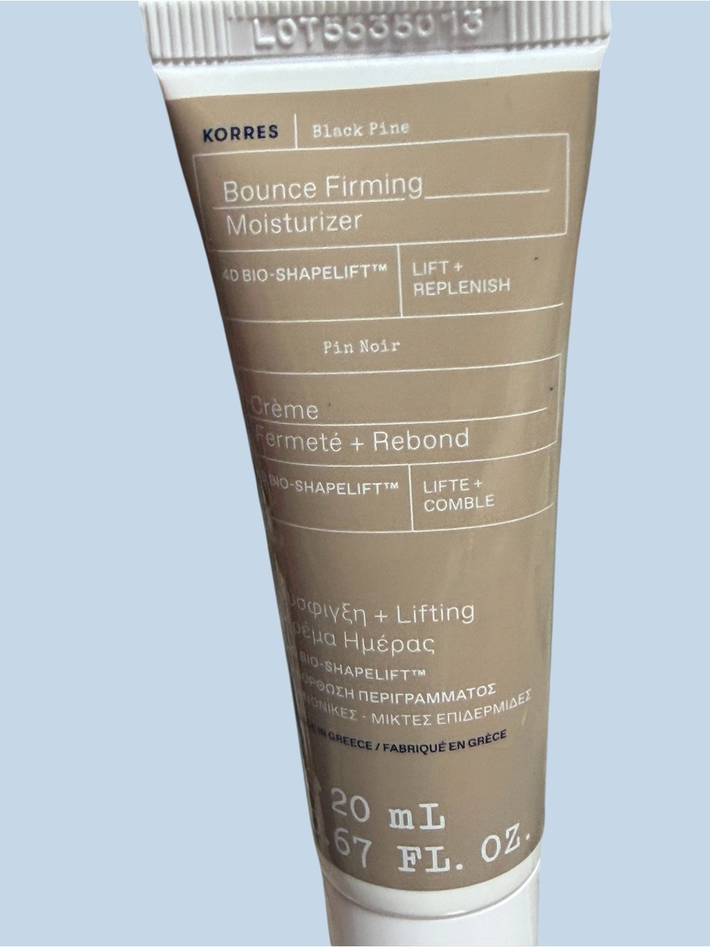 KORRES Black Pine Bounce Firming Moisturizer 20ml